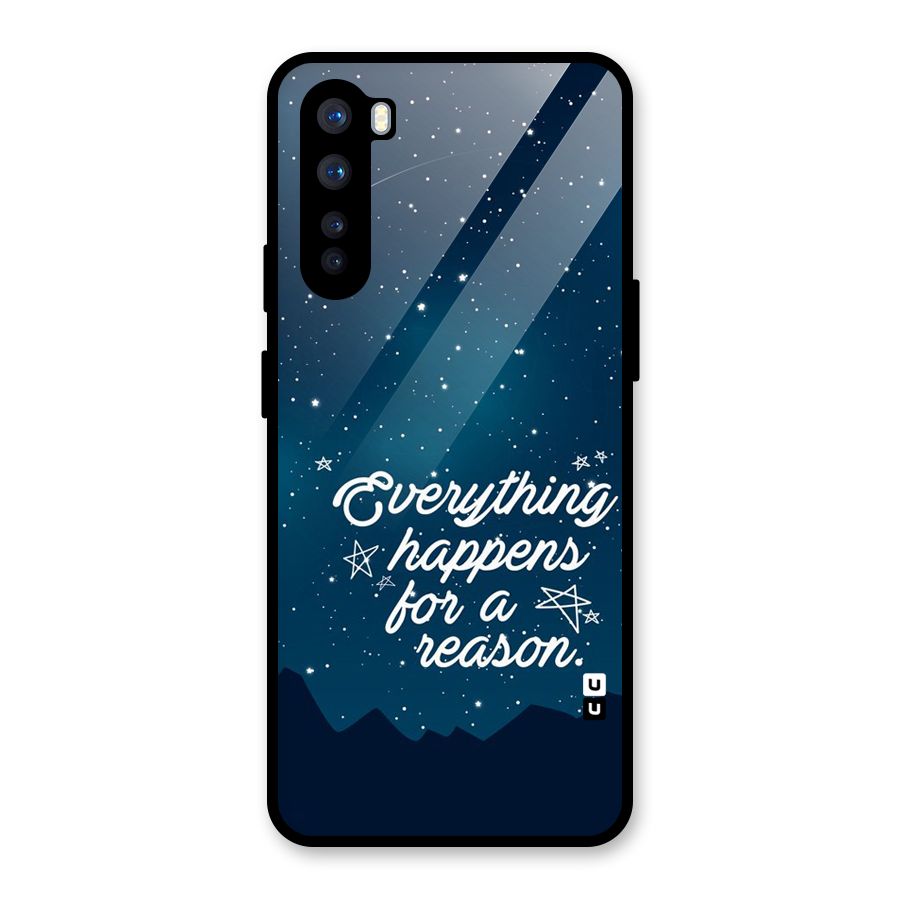 Reason Sky Glass Back Case for OnePlus Nord