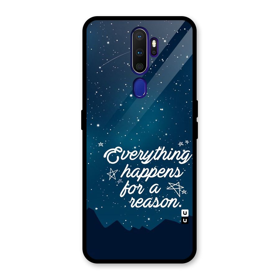 Reason Sky Glass Back Case for Oppo A9 (2020)