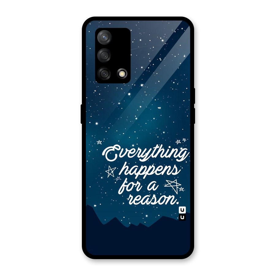 Reason Sky Glass Back Case for Oppo F19