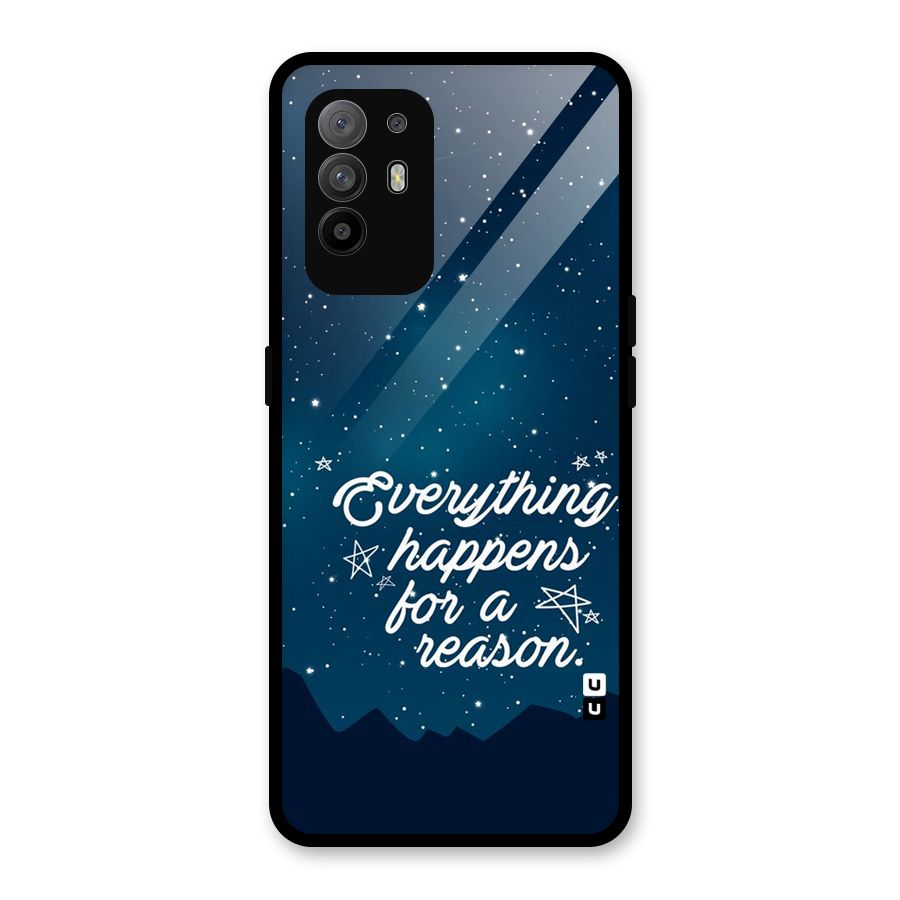 Reason Sky Glass Back Case for Oppo F19 Pro Plus 5G