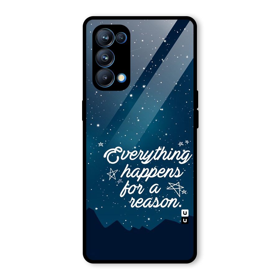 Reason Sky Glass Back Case for Oppo Reno5 Pro 5G