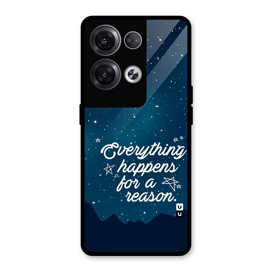 Reason Sky Glass Back Case for Oppo Reno8 Pro 5G