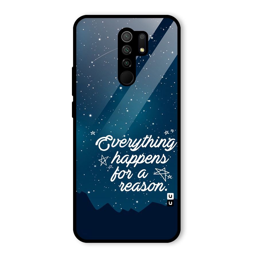 Reason Sky Glass Back Case for Poco M2