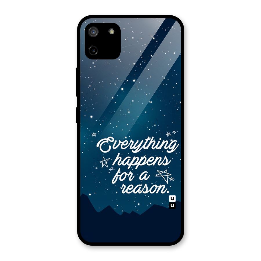 Reason Sky Glass Back Case for Realme C11