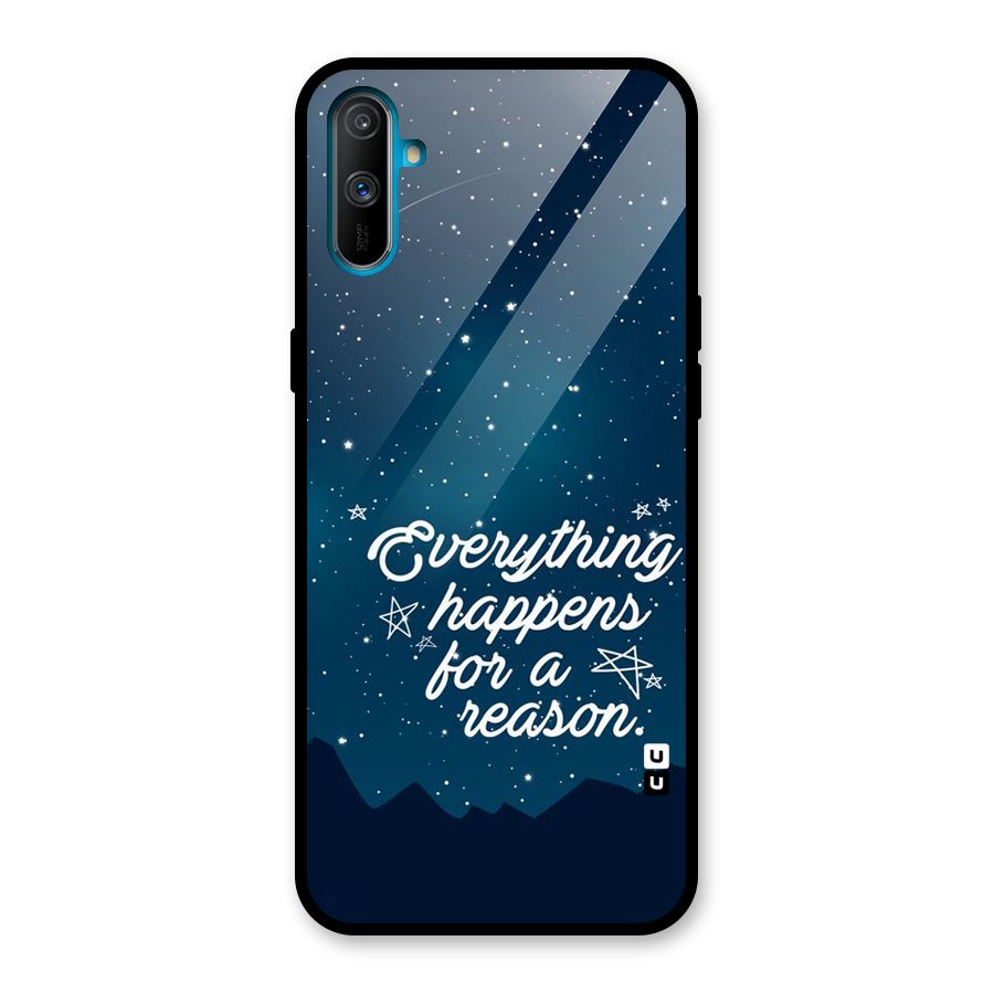 Reason Sky Glass Back Case for Realme C3