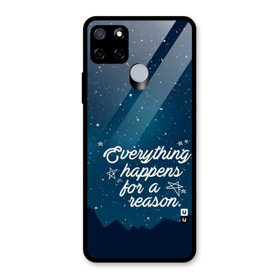 Reason Sky Glass Back Case for Realme Narzo 30A
