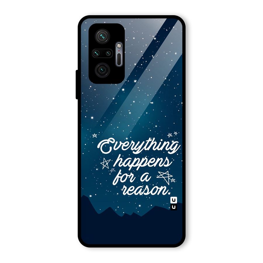 Reason Sky Glass Back Case for Redmi Note 10 Pro