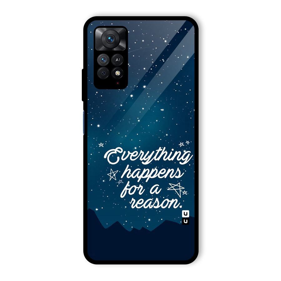 Reason Sky Glass Back Case for Redmi Note 11 Pro