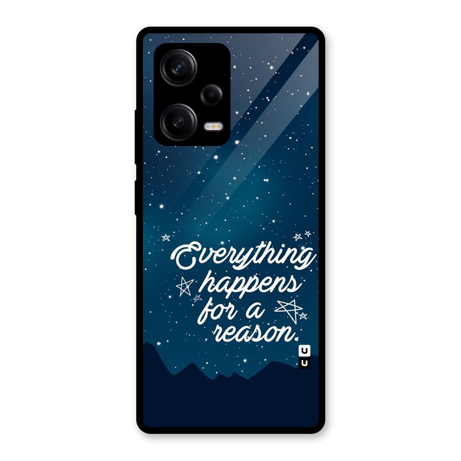 Reason Sky Glass Back Case for Redmi Note 12 Pro
