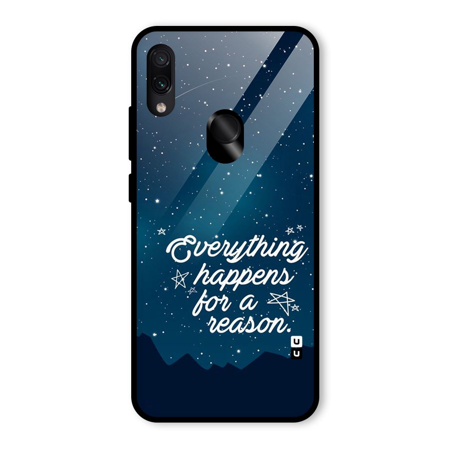 Reason Sky Glass Back Case for Redmi Note 7 Pro