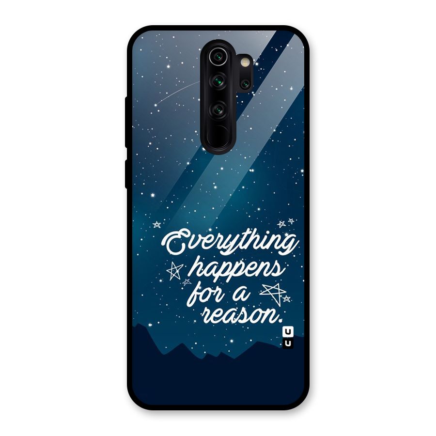 Reason Sky Glass Back Case for Redmi Note 8 Pro