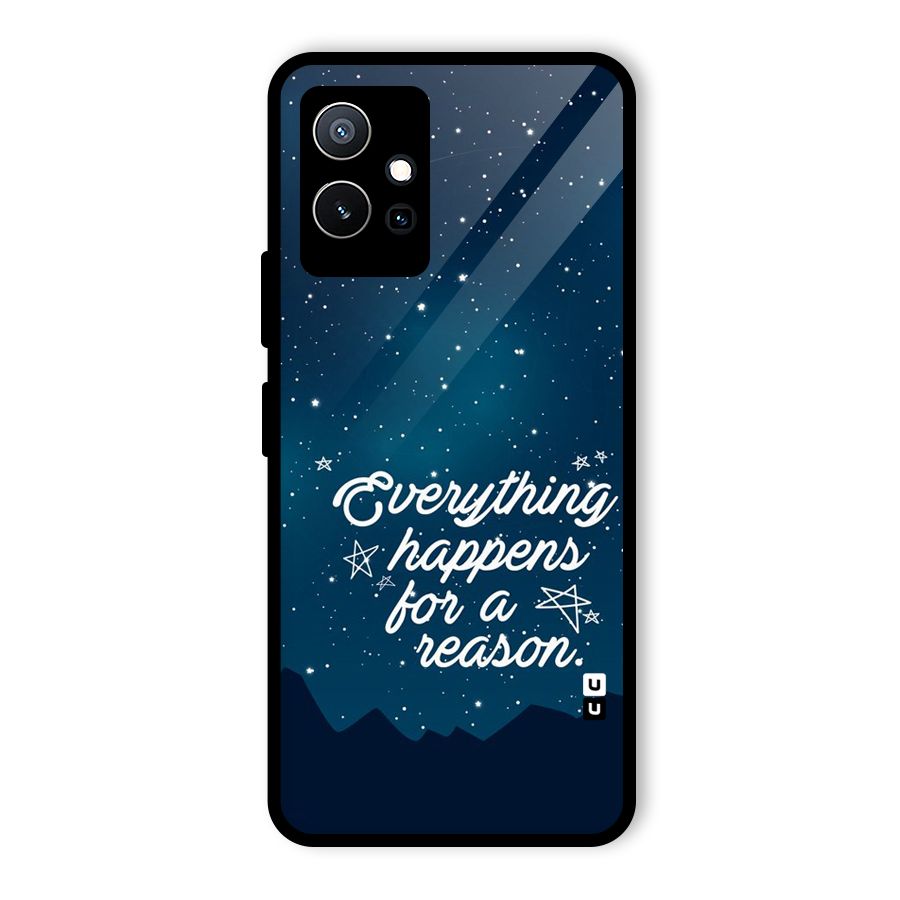 Reason Sky Glass Back Case for Vivo T1 5G
