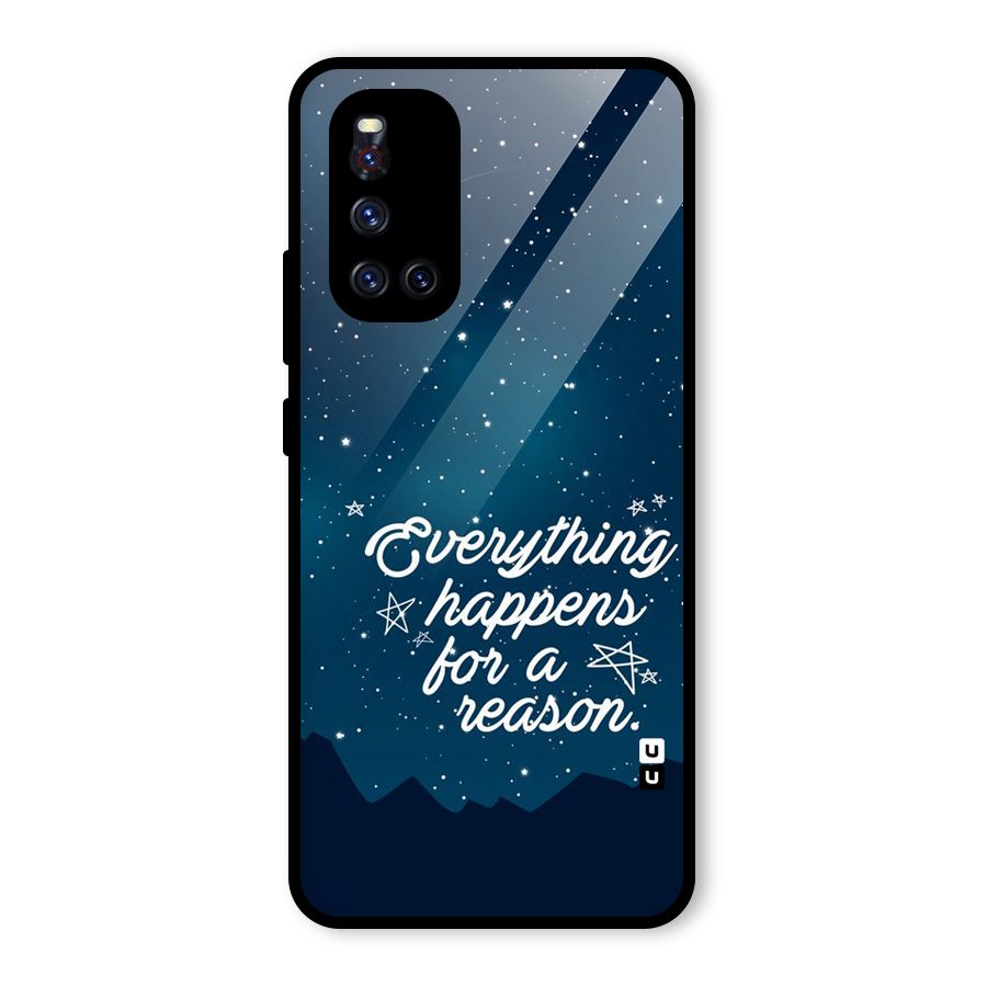 Reason Sky Glass Back Case for Vivo V19
