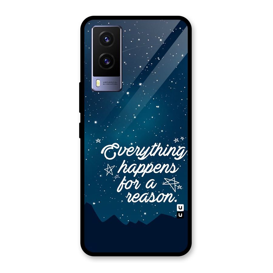 Reason Sky Glass Back Case for Vivo V21e 5G