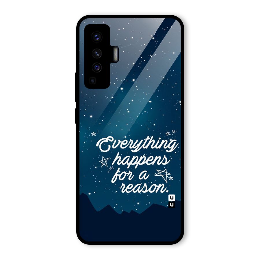 Reason Sky Glass Back Case for Vivo X50