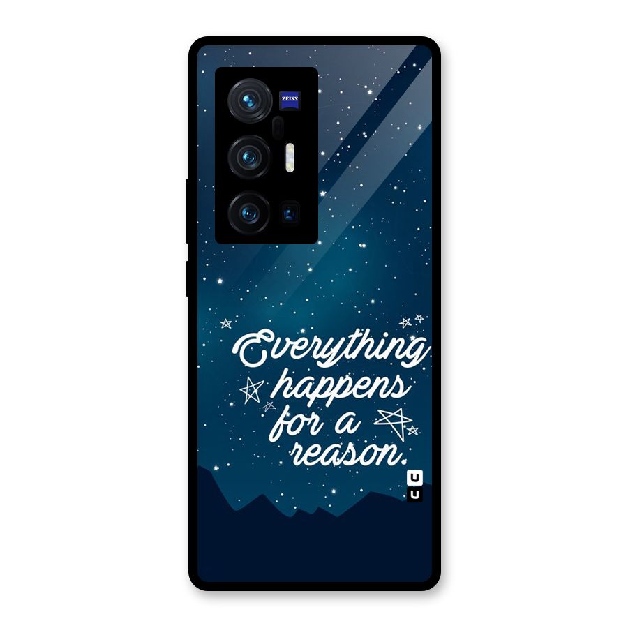 Reason Sky Glass Back Case for Vivo X70 Pro Plus
