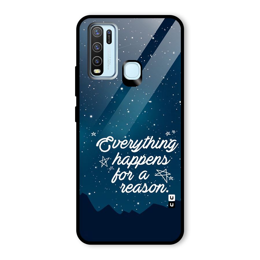 Reason Sky Glass Back Case for Vivo Y30
