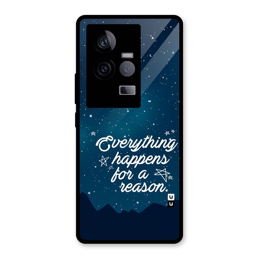 Reason Sky Glass Back Case for Vivo iQOO 11 5G