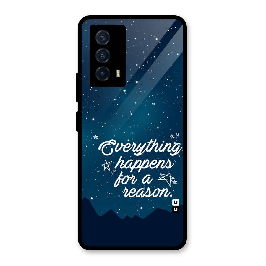 Reason Sky Glass Back Case for Vivo iQOO Z5