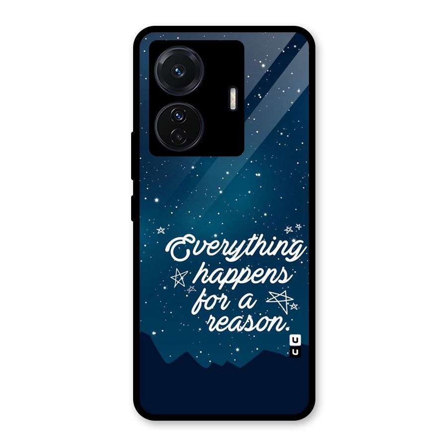 Reason Sky Glass Back Case for Vivo iQOO Z6 Pro