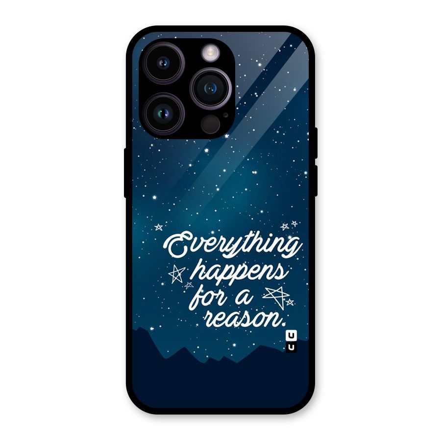 Reason Sky Glass Back Case for iPhone 14 Pro