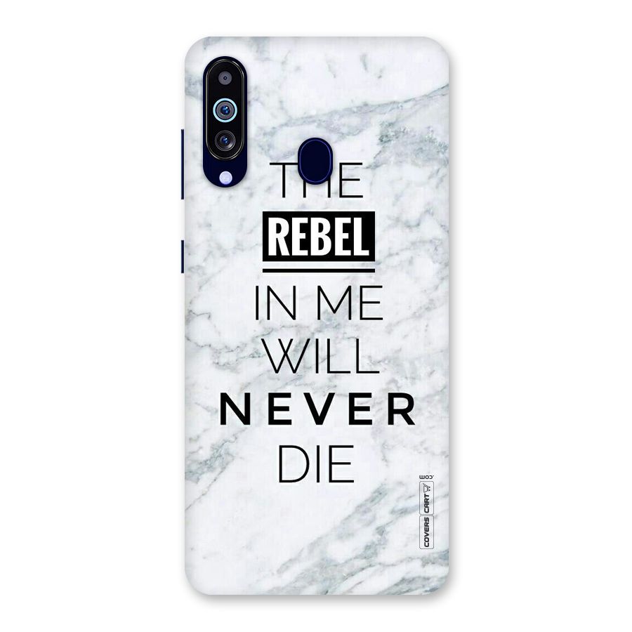 Rebel Will Not Die Back Case for Galaxy M40
