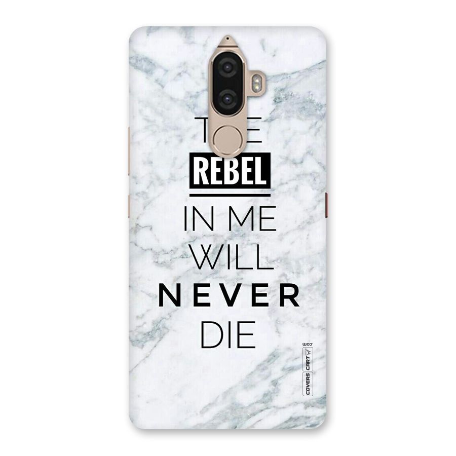 Rebel Will Not Die Back Case for Lenovo K8 Note