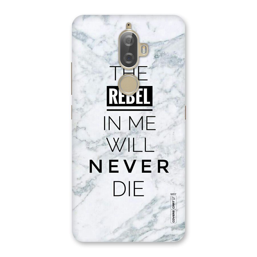 Rebel Will Not Die Back Case for Lenovo K8 Plus