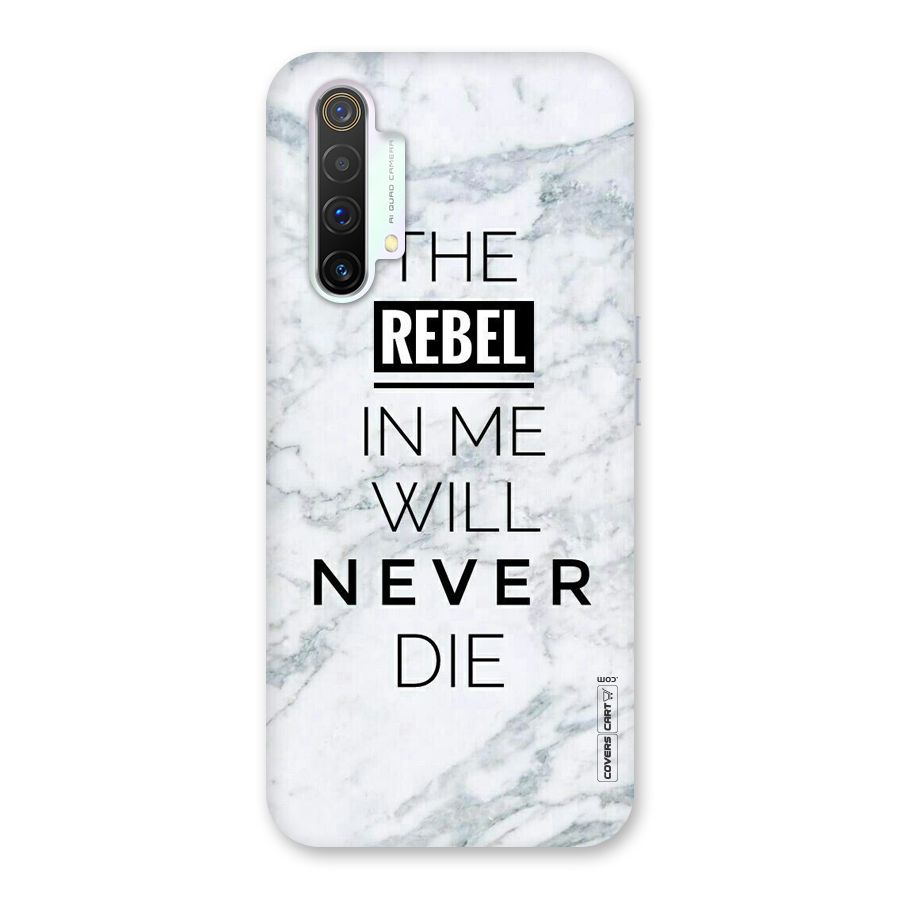 Rebel Will Not Die Back Case for Realme X3 SuperZoom