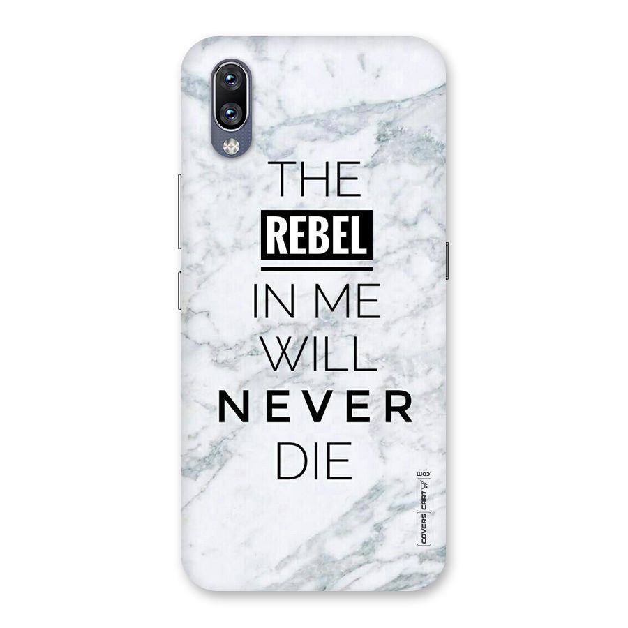 Rebel Will Not Die Back Case for Vivo NEX