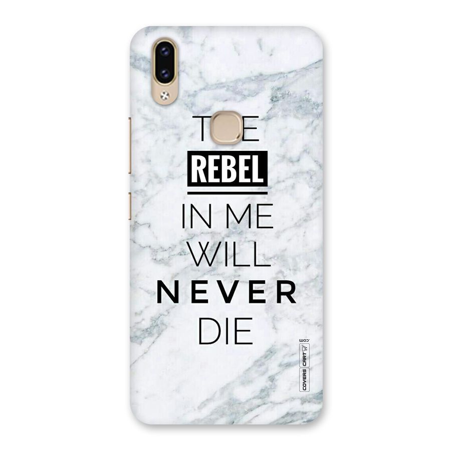 Rebel Will Not Die Back Case for Vivo V9 Youth