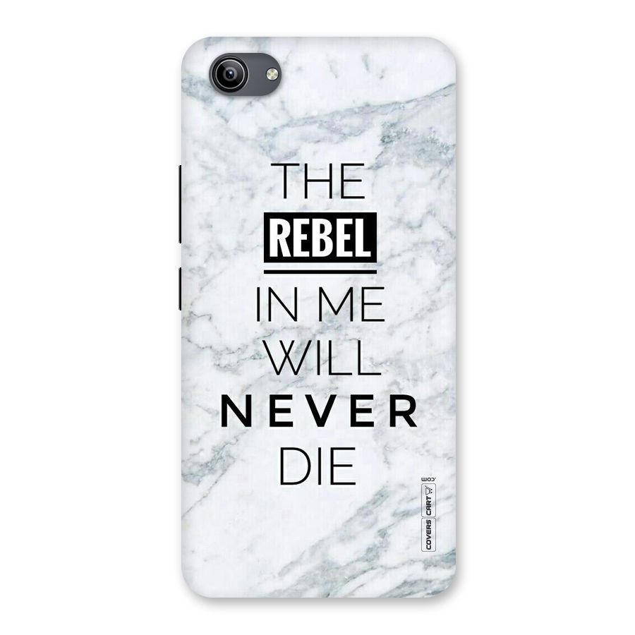 Rebel Will Not Die Back Case for Vivo Y81i