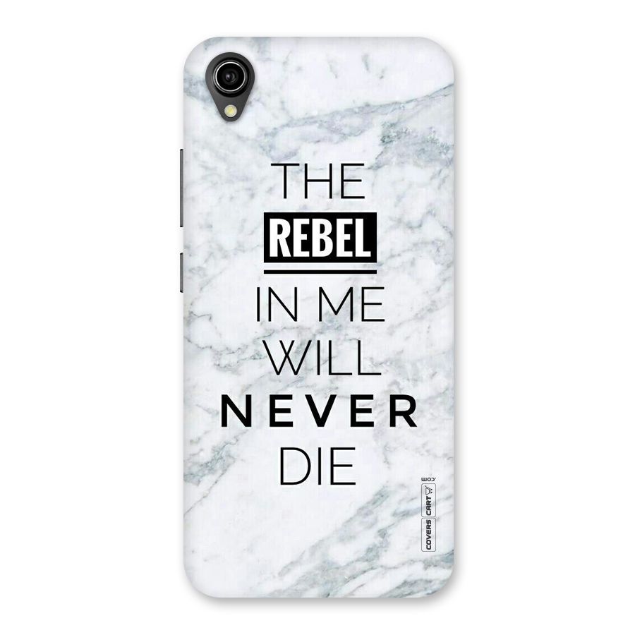 Rebel Will Not Die Back Case for Vivo Y90