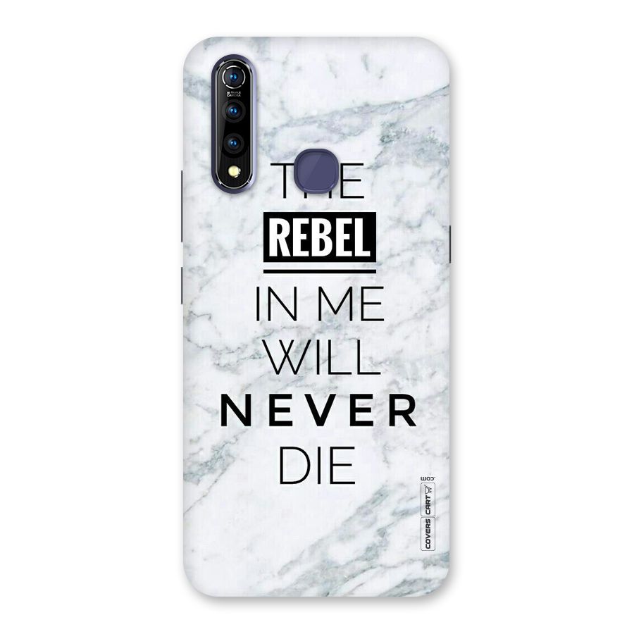 Rebel Will Not Die Back Case for Vivo Z1 Pro
