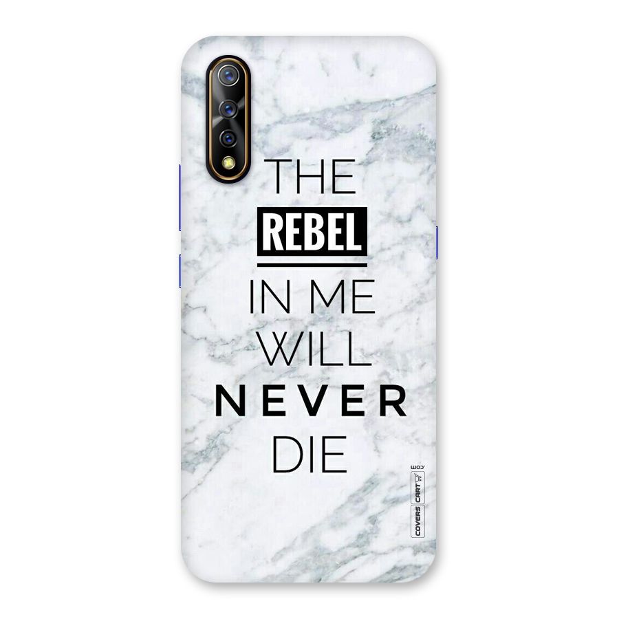 Rebel Will Not Die Back Case for Vivo Z1x