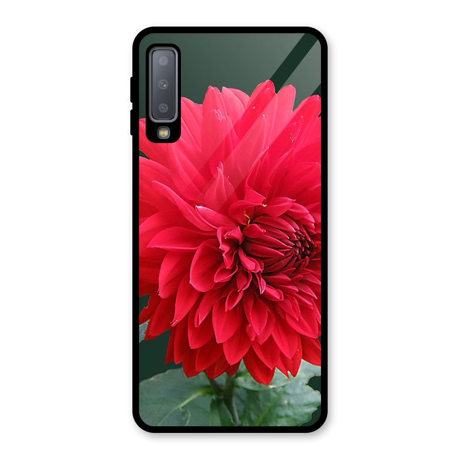 RedFlower. Glass Back Case for Galaxy A7 (2018)