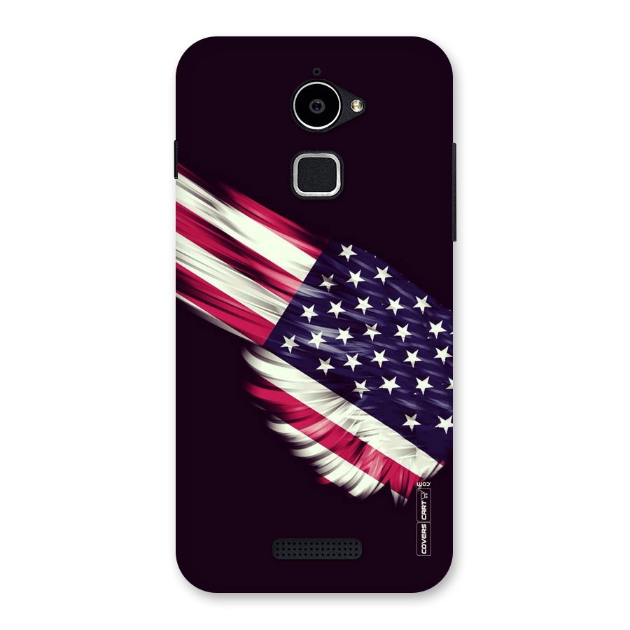 Red And White Stripes Stars Back Case for Coolpad Note 3 Lite
