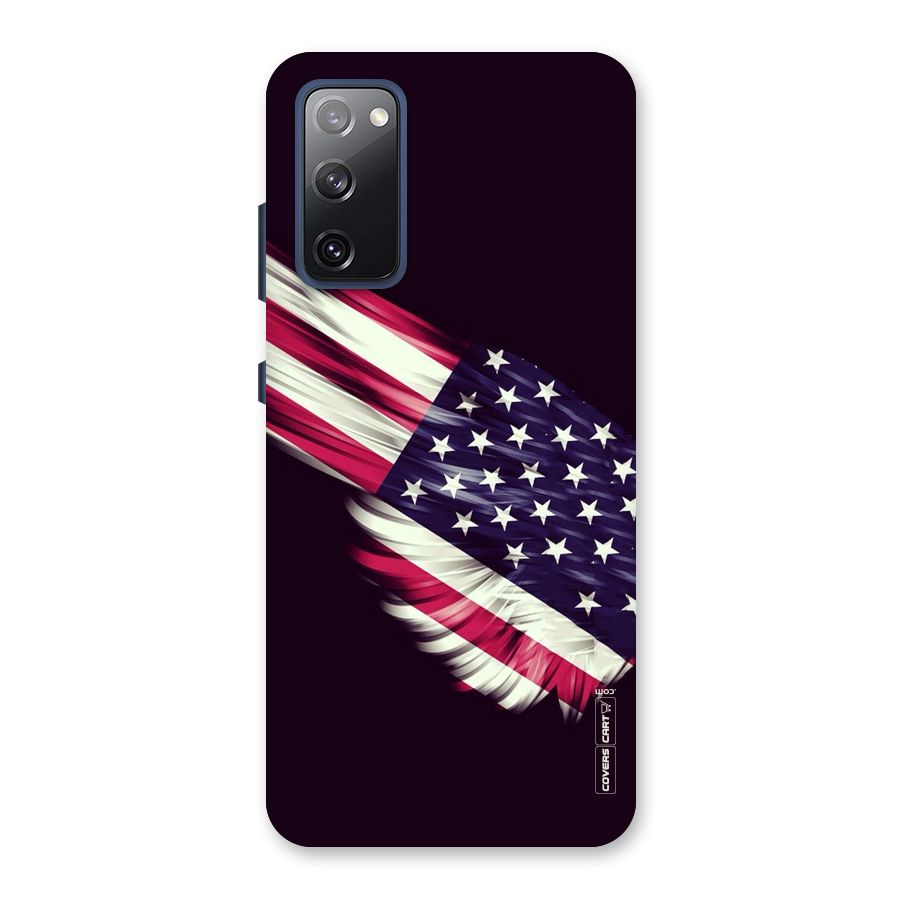Red And White Stripes Stars Back Case for Galaxy S20 FE