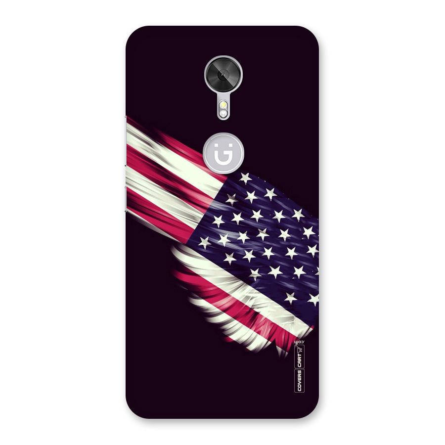 Red And White Stripes Stars Back Case for Gionee A1