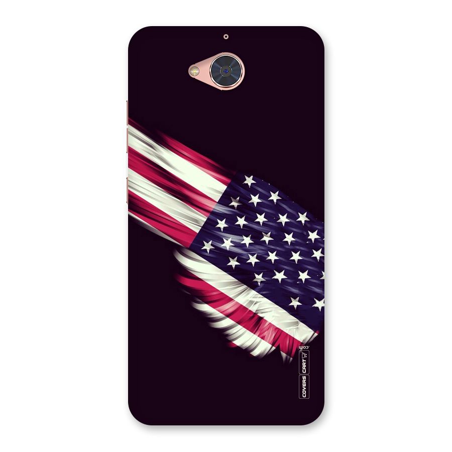 Red And White Stripes Stars Back Case for Gionee S6 Pro