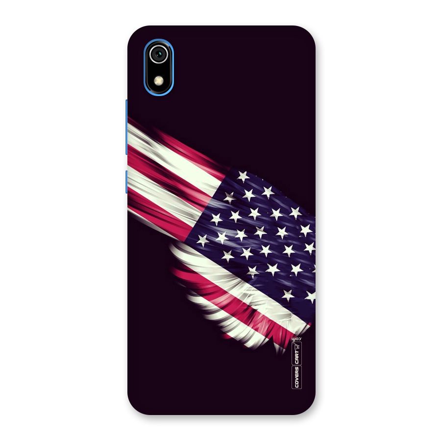 Red And White Stripes Stars Back Case for Redmi 7A