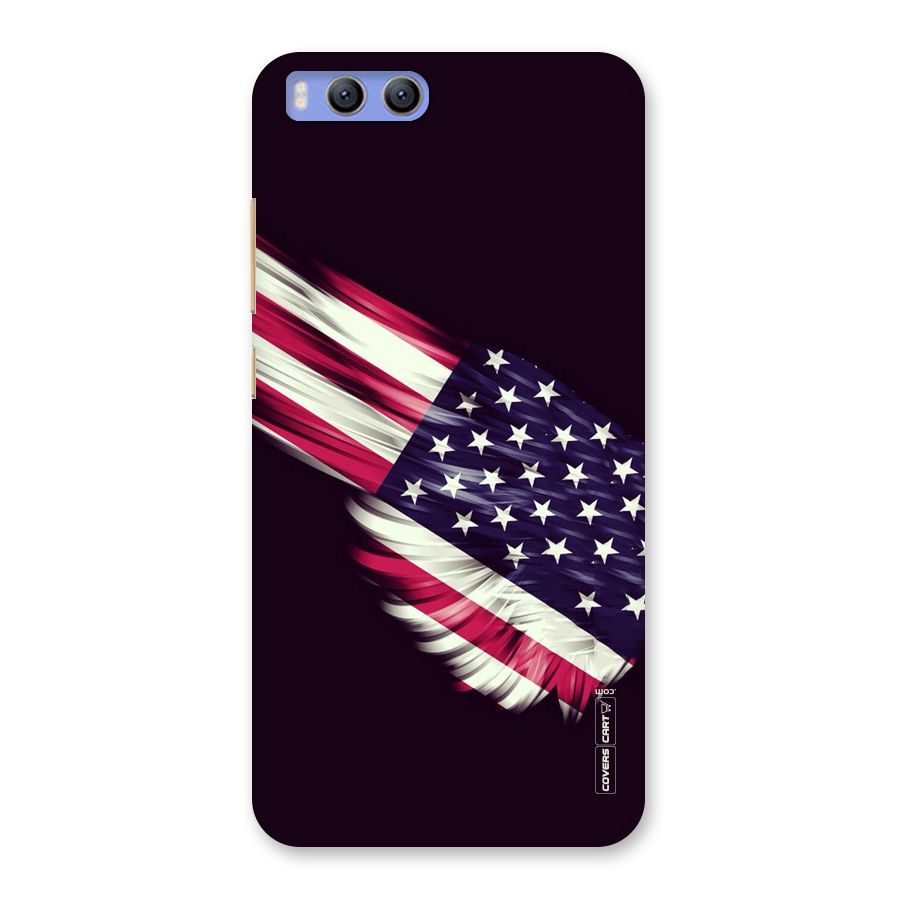 Red And White Stripes Stars Back Case for Xiaomi Mi 6