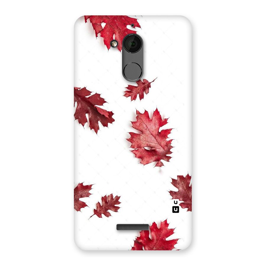 Red Appealing Autumn Leaves Back Case for Coolpad Note 5