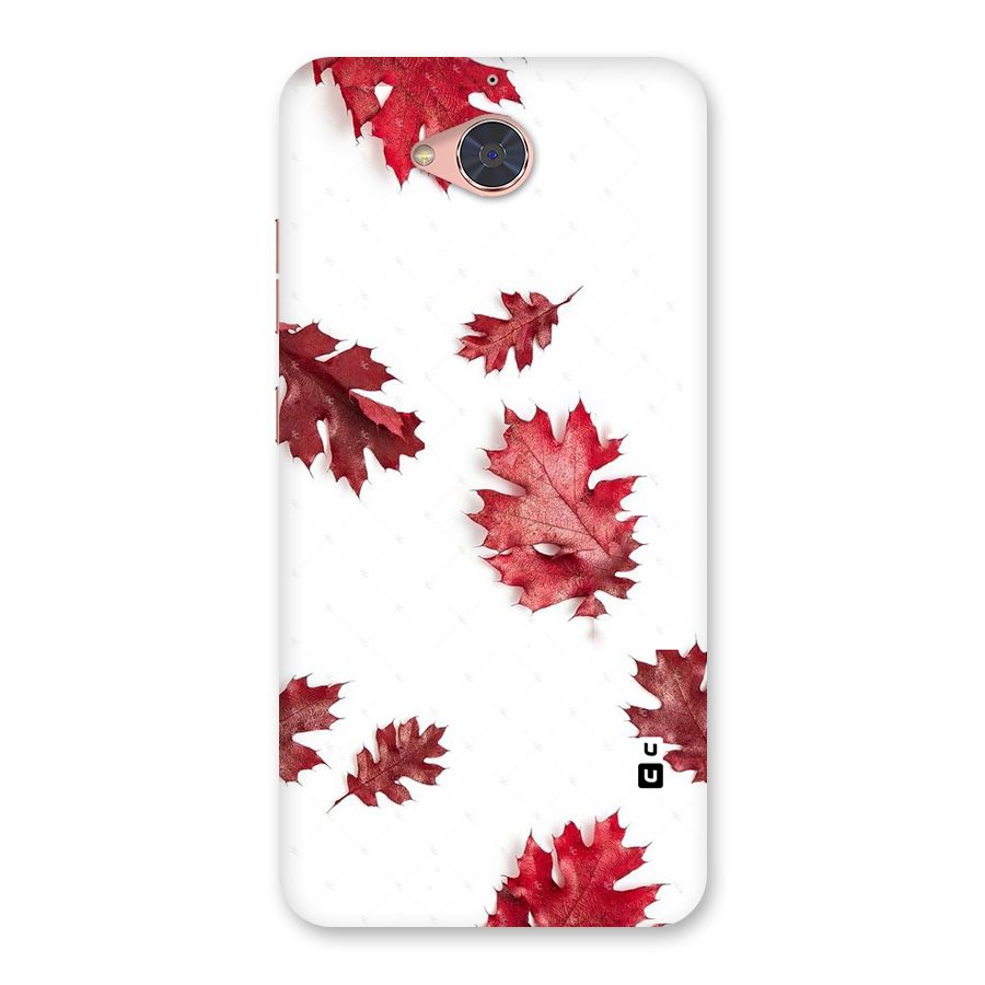 Red Appealing Autumn Leaves Back Case for Gionee S6 Pro