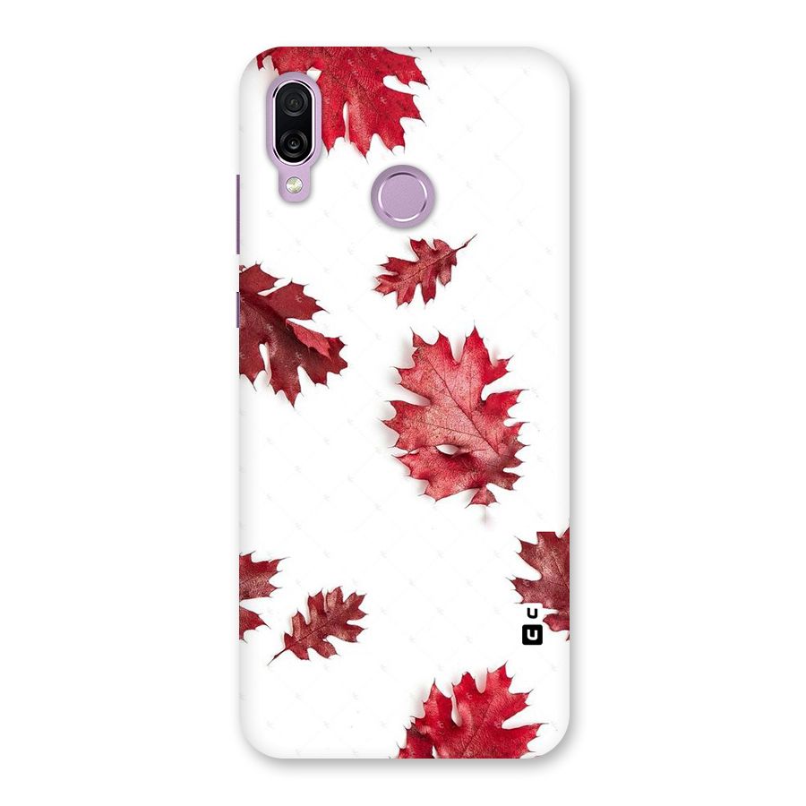 Red Appealing Autumn Leaves Back Case for Honor Play