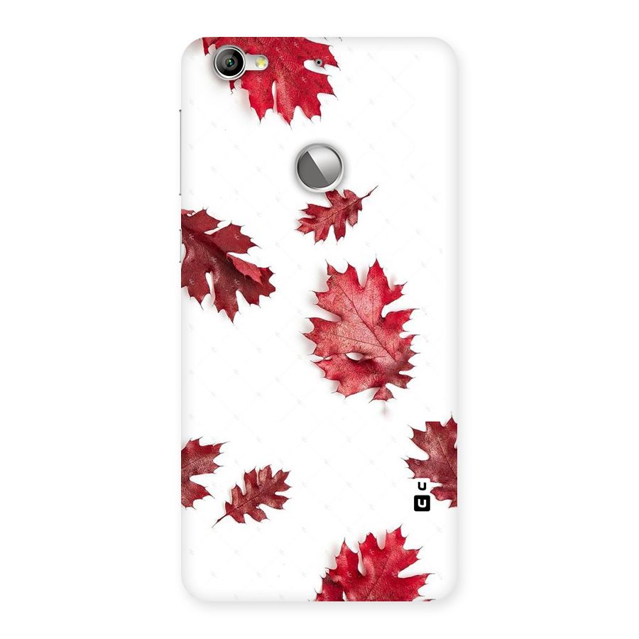 Red Appealing Autumn Leaves Back Case for LeTV Le 1s