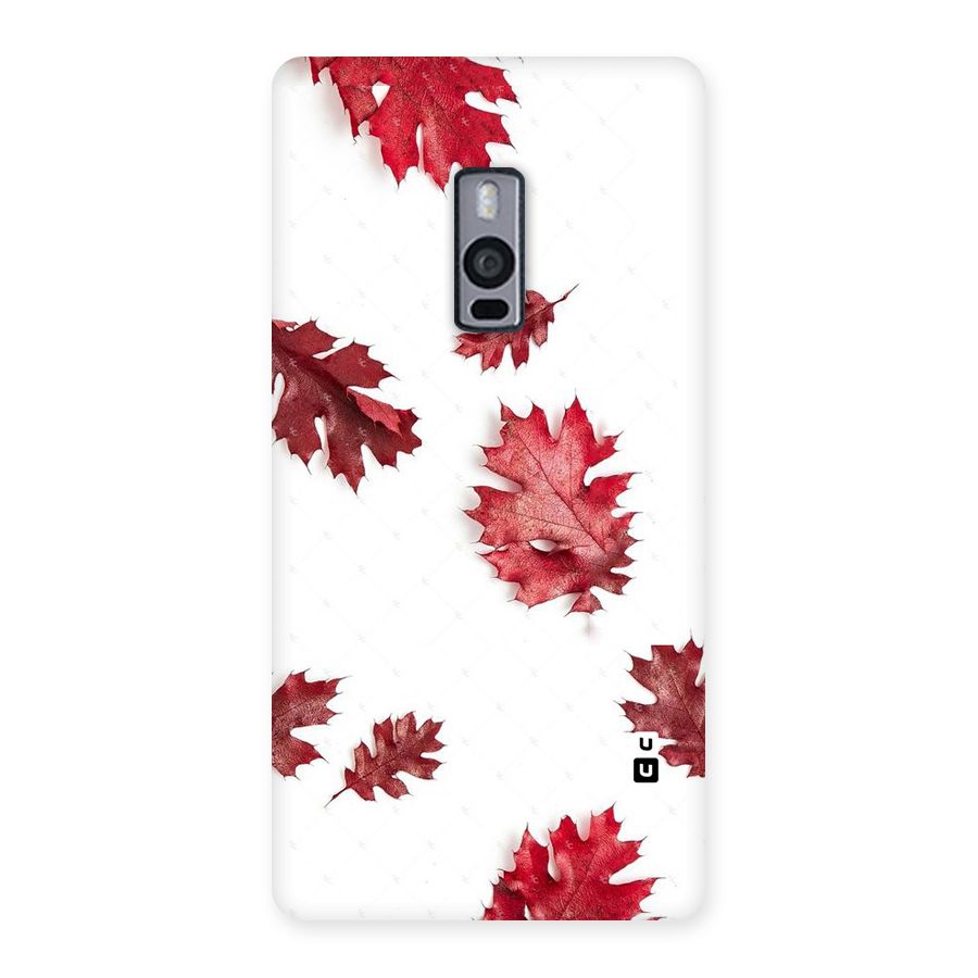 Red Appealing Autumn Leaves Back Case for OnePlus Two
