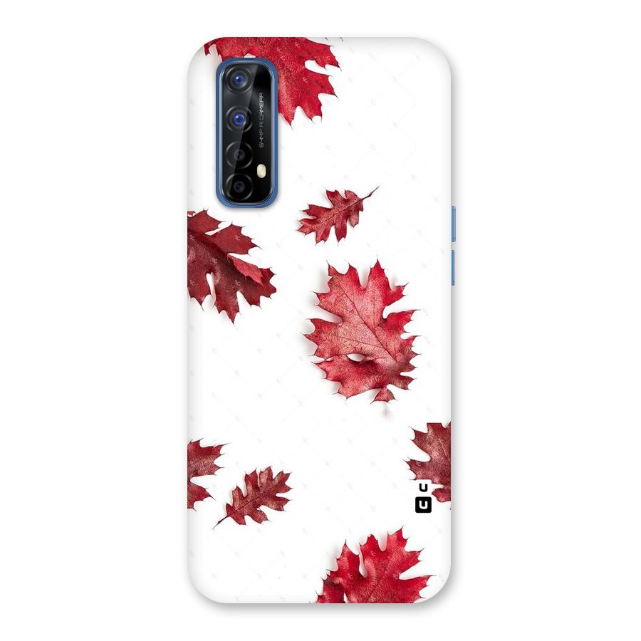 Red Appealing Autumn Leaves Back Case for Realme 7