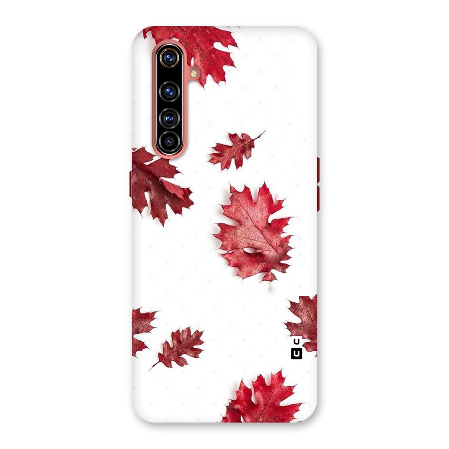 Red Appealing Autumn Leaves Back Case for Realme X50 Pro