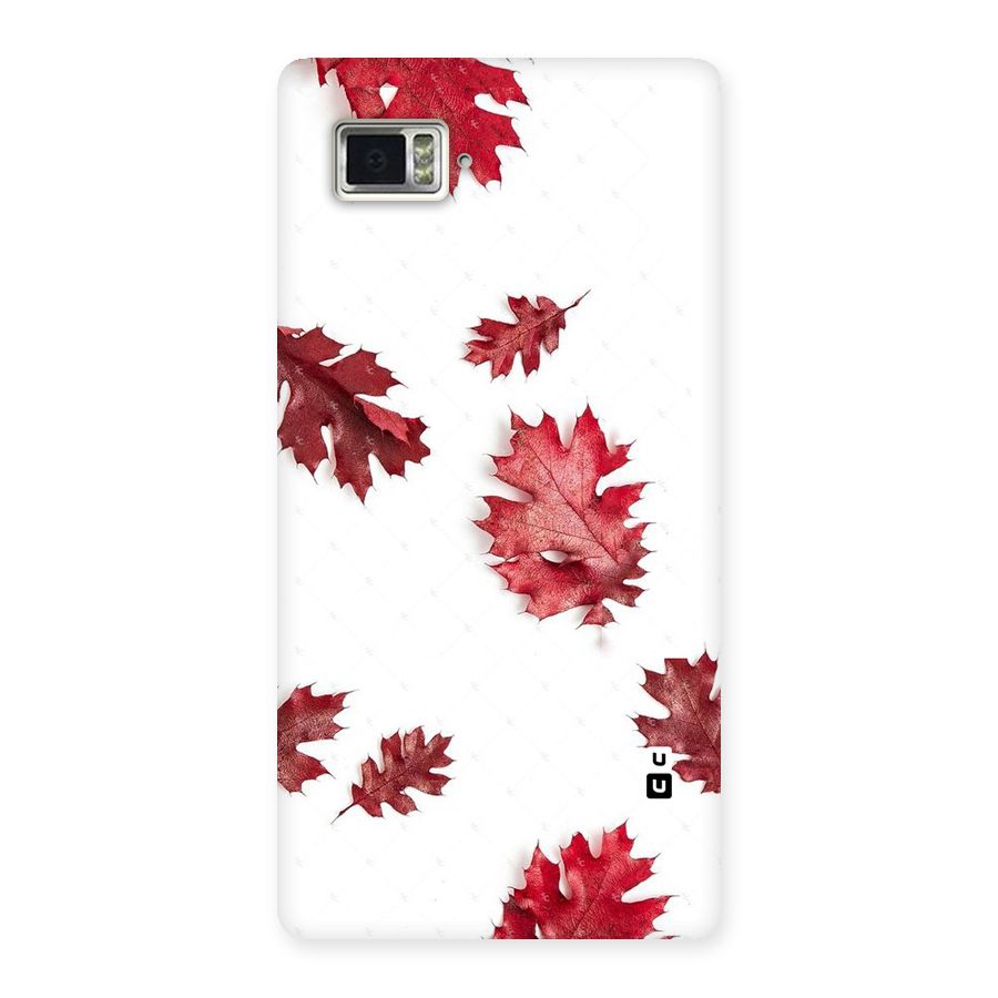 Red Appealing Autumn Leaves Back Case for Vibe Z2 Pro K920